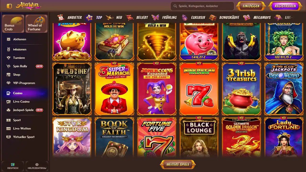 Alawin Spielautomaten